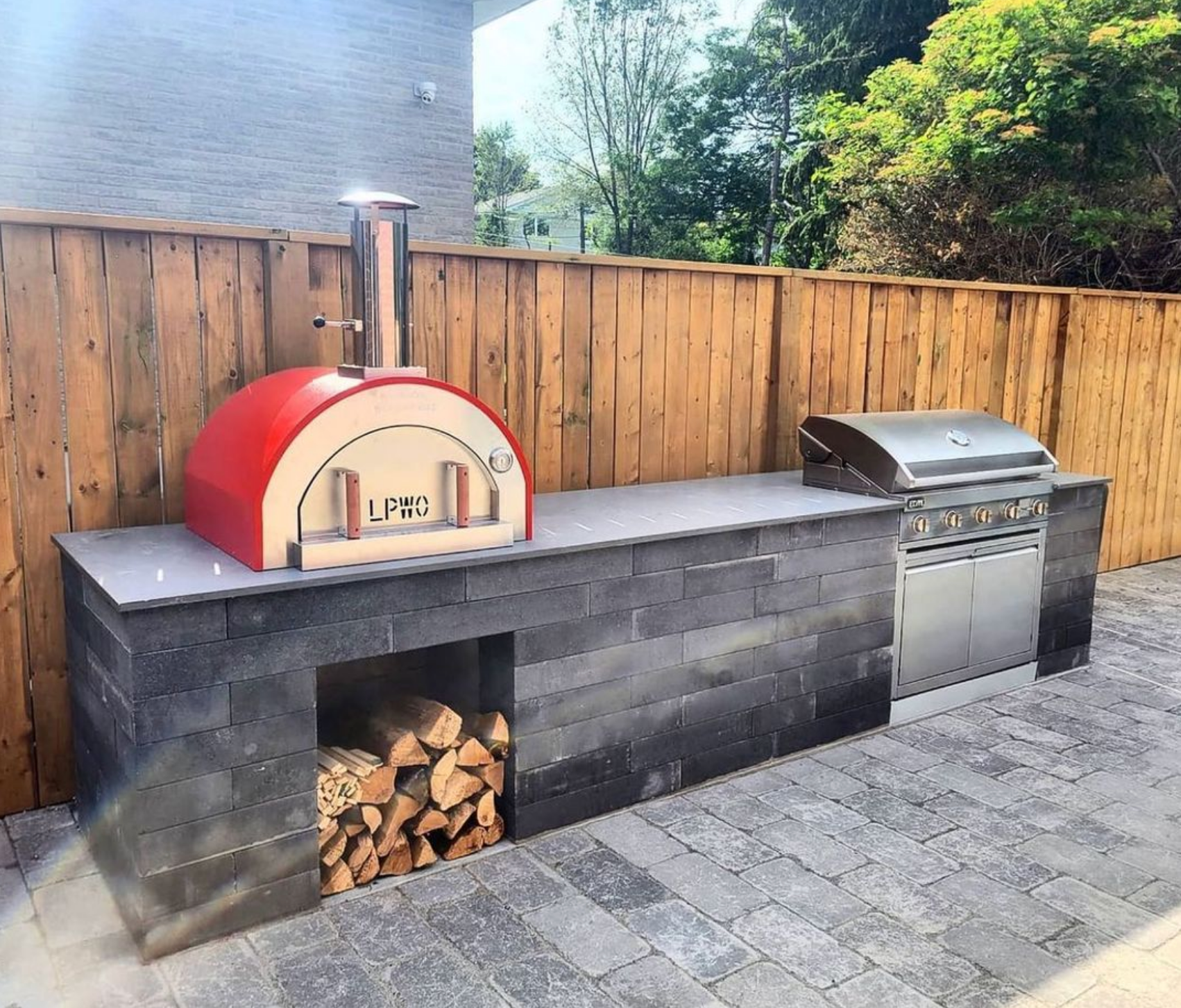 Wood Fire Outdoor Pizza Oven | Outdoor Pizza Oven | La Piazza
