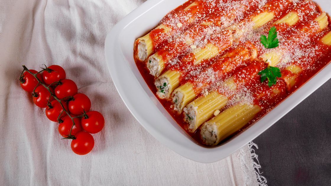 Cannelloni in Pizza Oven