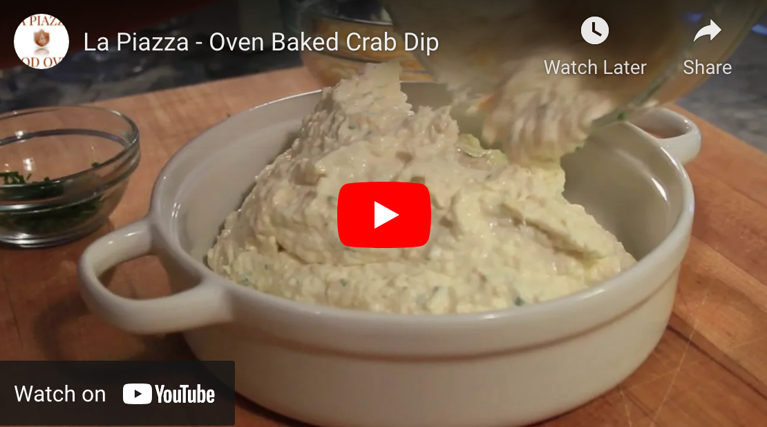 Oven Baked Crab Dip